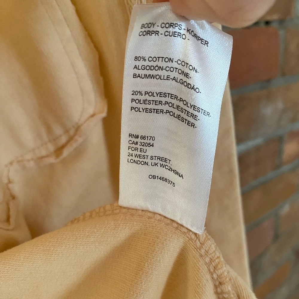 FREE PEOPLE Ruby shacket peach size small oversized - Picture 10 of 13